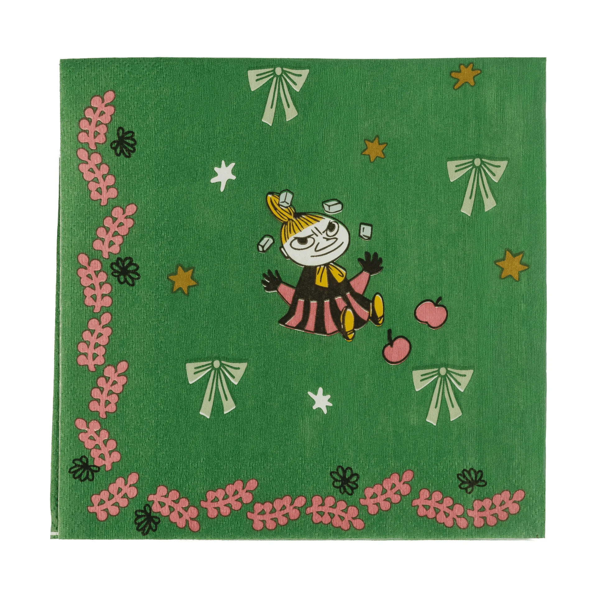 Moomin姆明卡通图案纸质餐巾纸, 爱情礼物，33x33cm，20片 Moomin Arabia