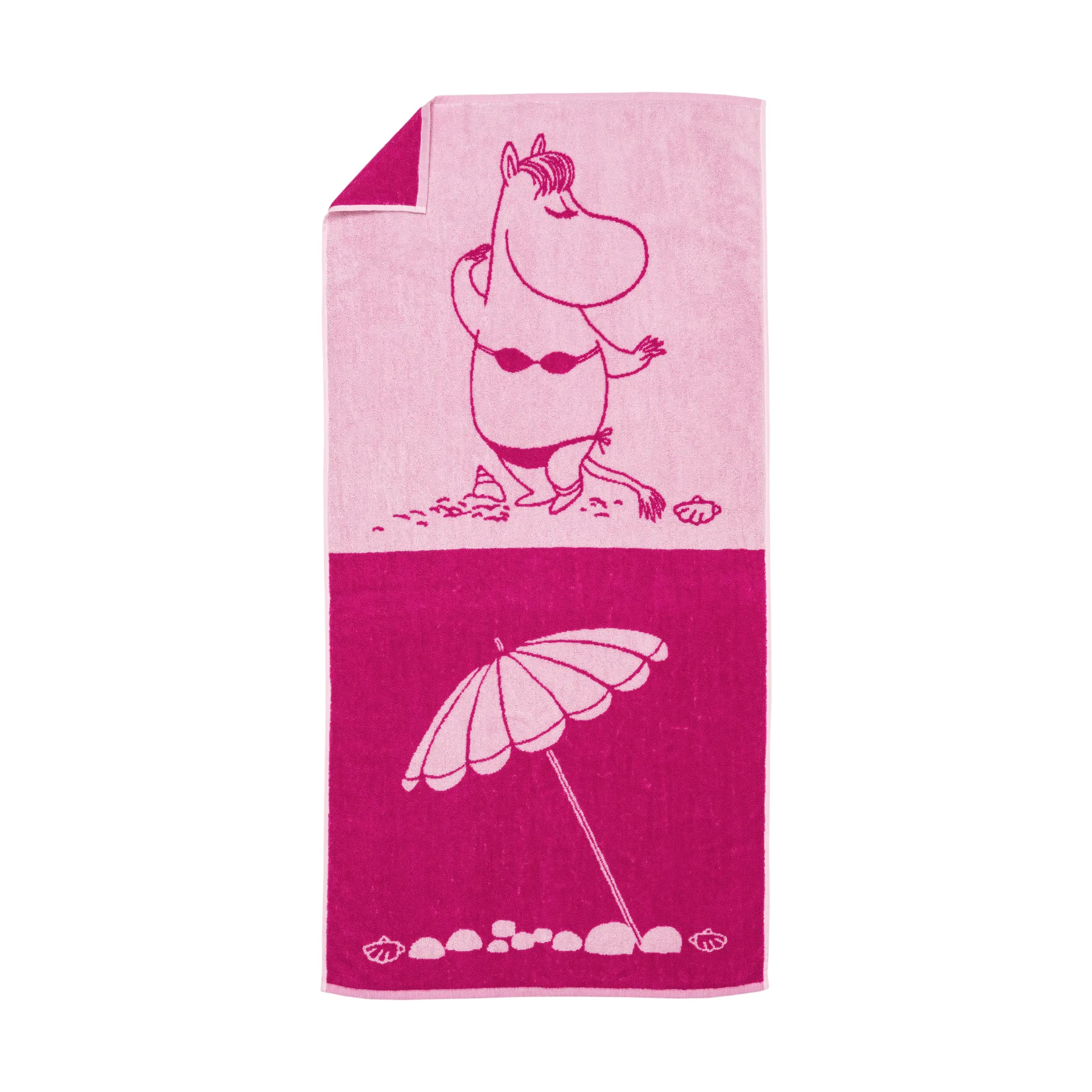 Moomin 浴巾 70x140cm, 斯诺克小妹粉 Moomin Arabia