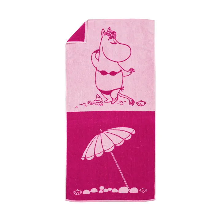 Moomin 浴巾 70x140cm - 斯诺克小妹粉 - Moomin Arabia