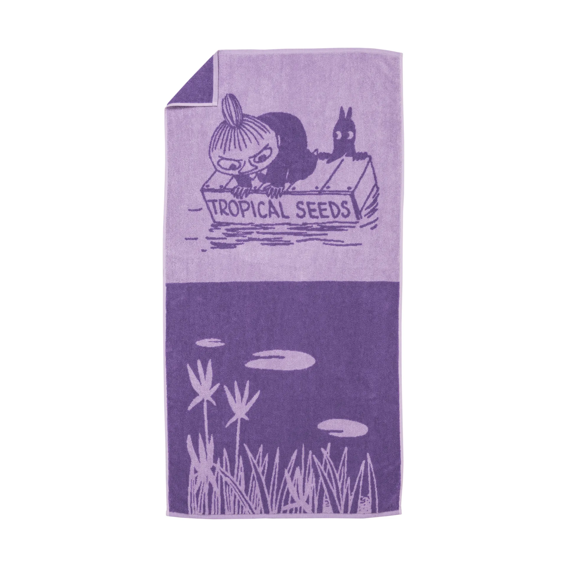 Moomin 浴巾 70x140cm, 小美紫色 Moomin Arabia