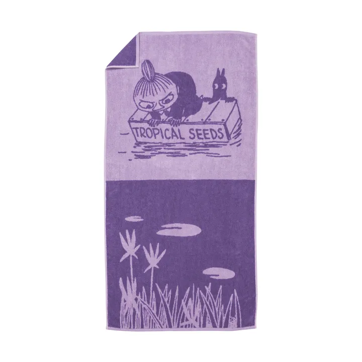 Moomin 浴巾 70x140cm - 小美紫色 - Moomin Arabia