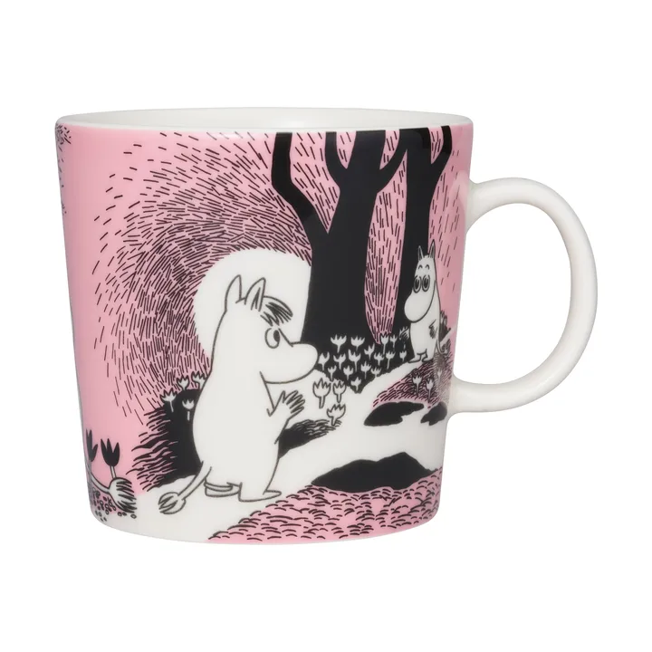 Moomin love 马克杯 400ml - 粉色 - Moomin Arabia