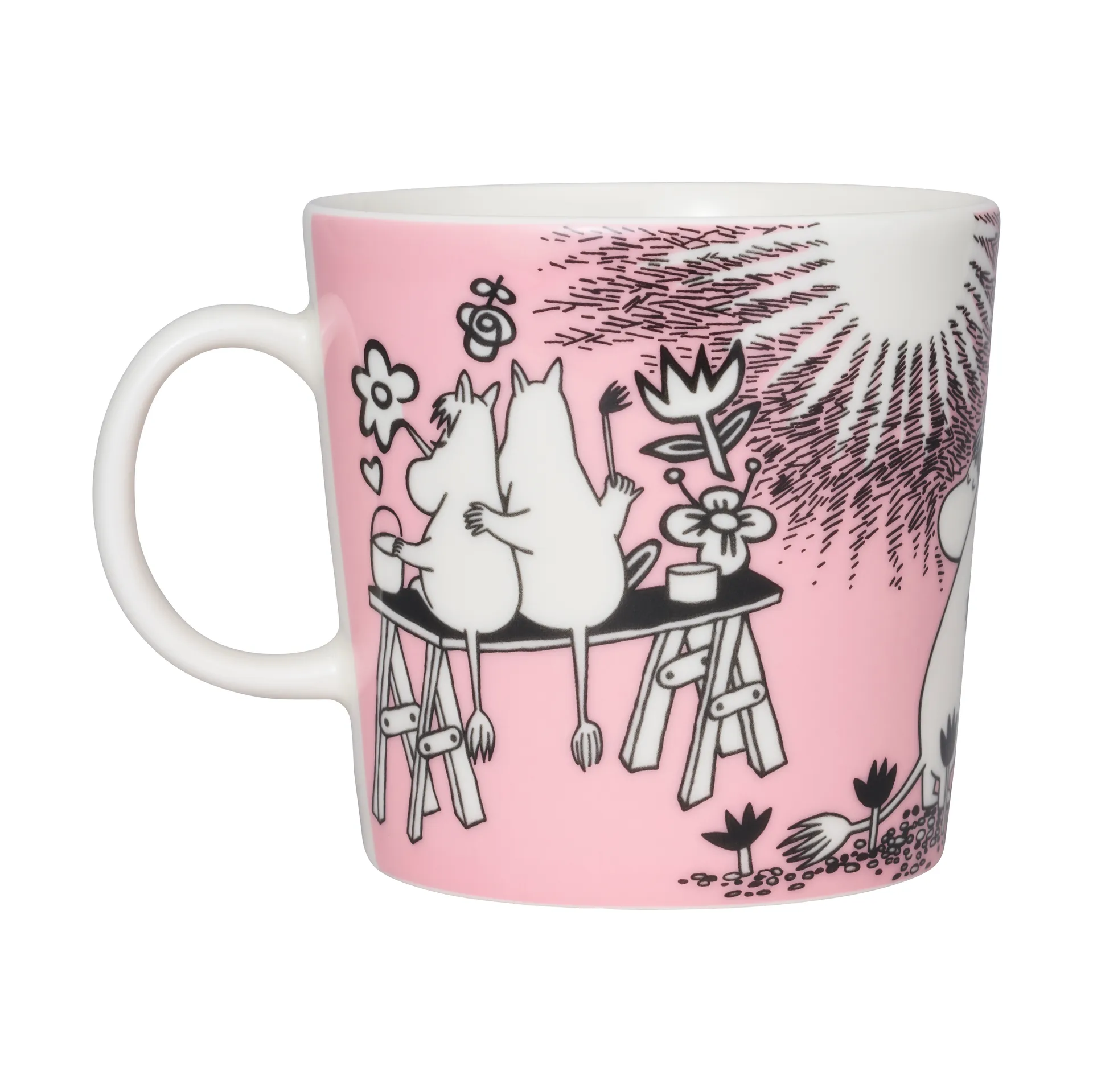 Moomin love 马克杯 400ml, 粉色 Moomin Arabia