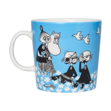 Moomin Peace 马克杯 400ml - 蓝色 - Moomin Arabia