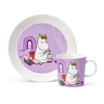 Moomin儿童餐具套装 - Snorkmaiden紫色 - Moomin Arabia