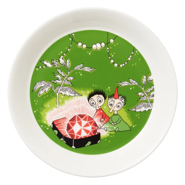 Moomin Thingumy & Bob King's Ruby餐盘 - 绿色 - Moomin Arabia