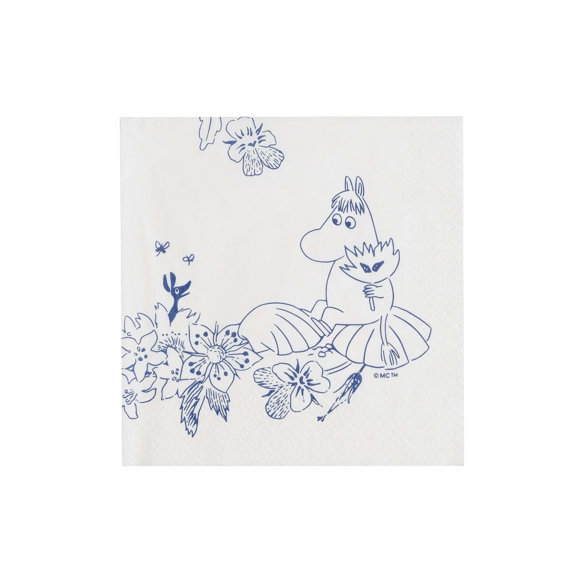 Moomin姆明Haru系列纸巾餐巾, 33x33cm_20件装 Moomin Arabia