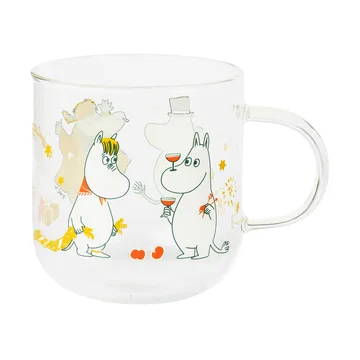 Mumin 玻璃马克杯 - 爱之礼 300ml 2件装 - Moomin Arabia