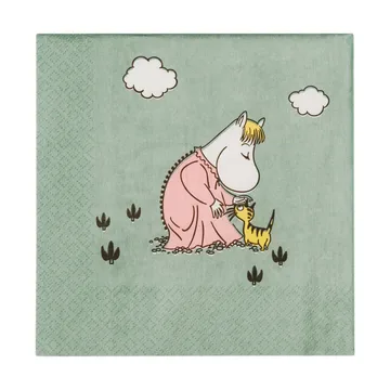 Omtanke 姆明 餐巾纸 33x33 cm - 20件套 - Moomin Arabia