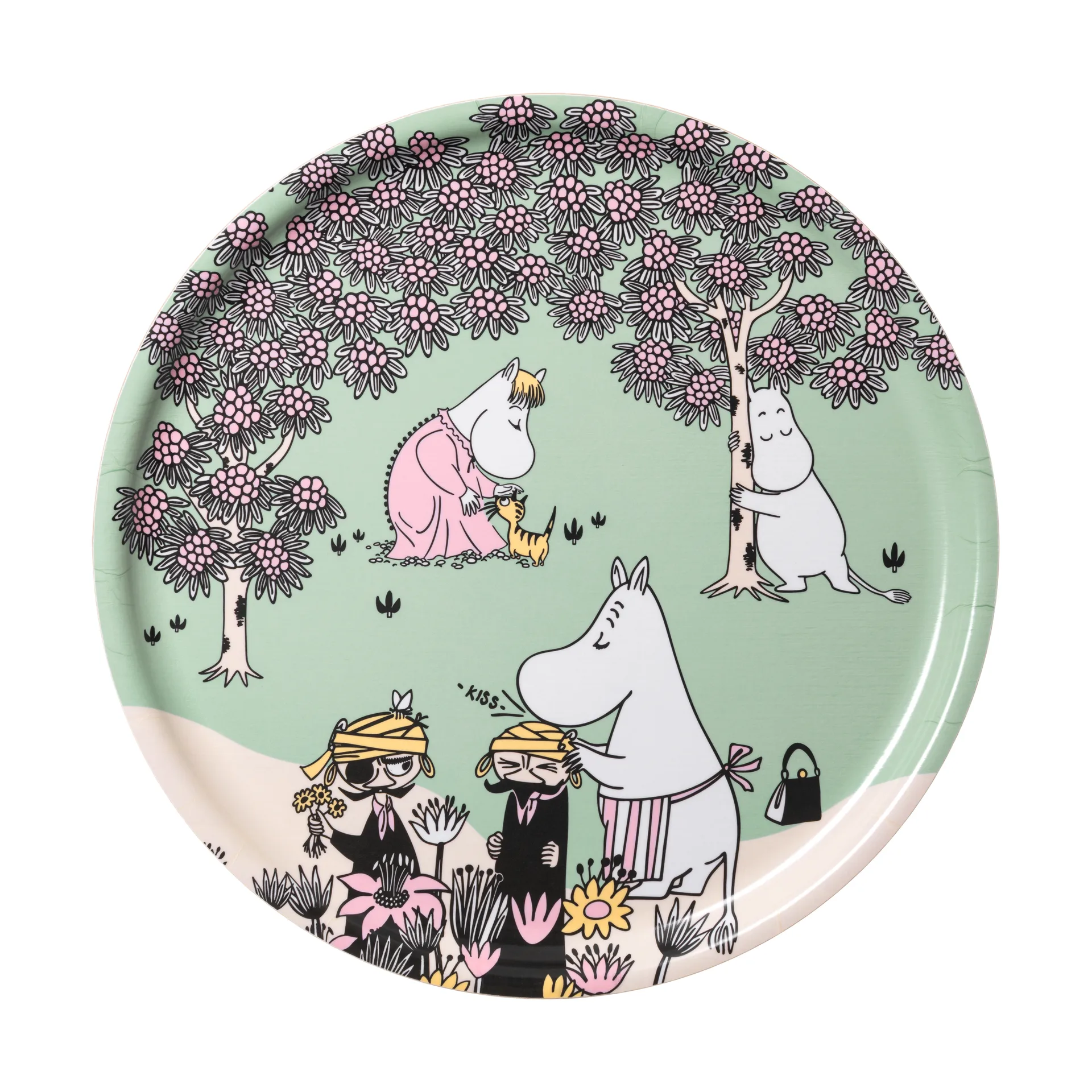 Omtanke 姆明 托盘, Ø35 cm Moomin Arabia
