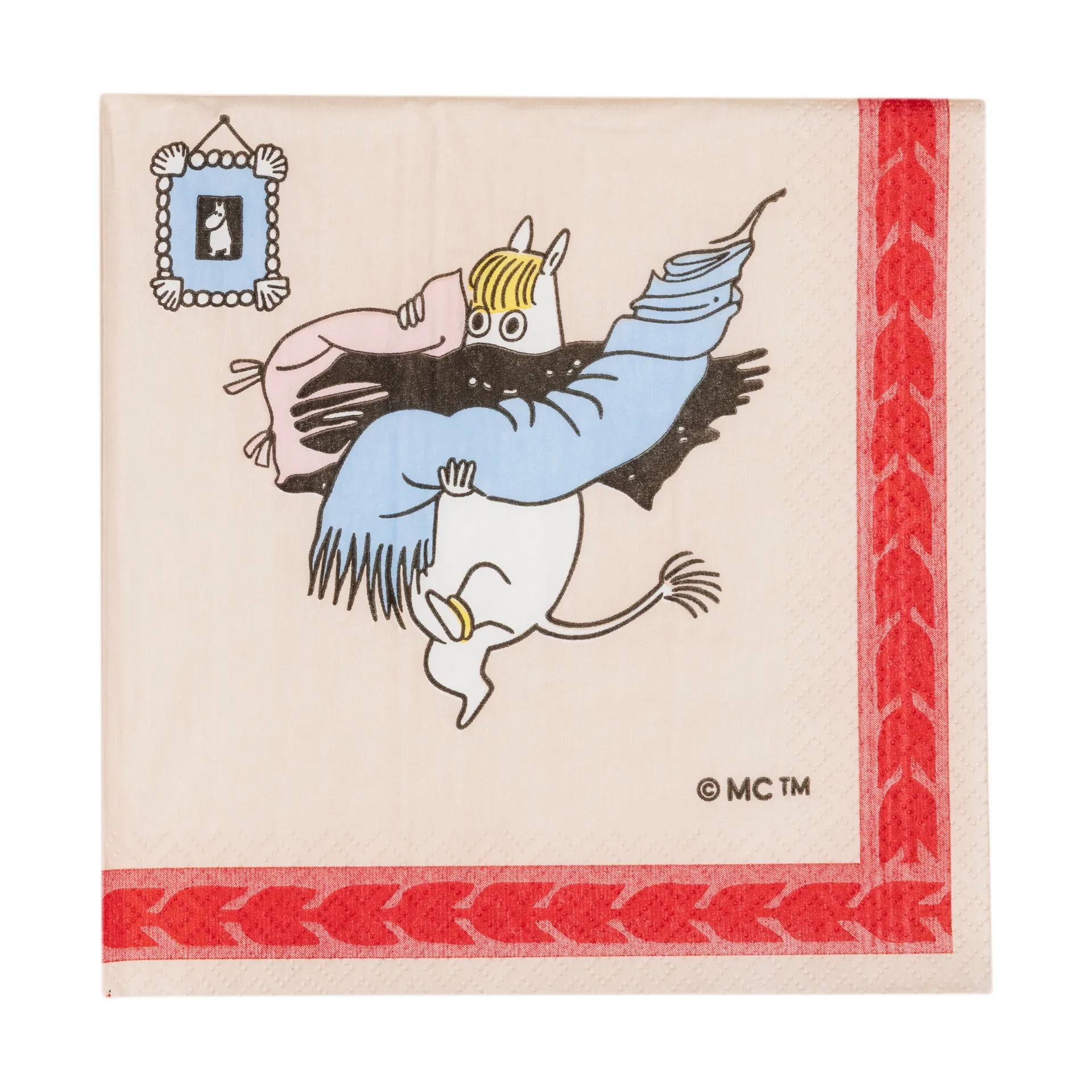 Ready for vacation Moomin 纸质餐巾33cm, 20件装 Moomin Arabia