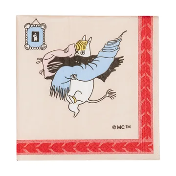 Ready for vacation Moomin 纸质餐巾33cm - 20件装 - Moomin Arabia