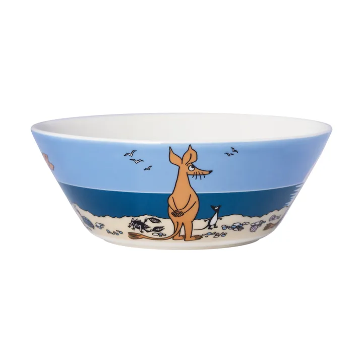 Sniff Moomin 碗 Ø15cm - 蓝色 - Moomin Arabia