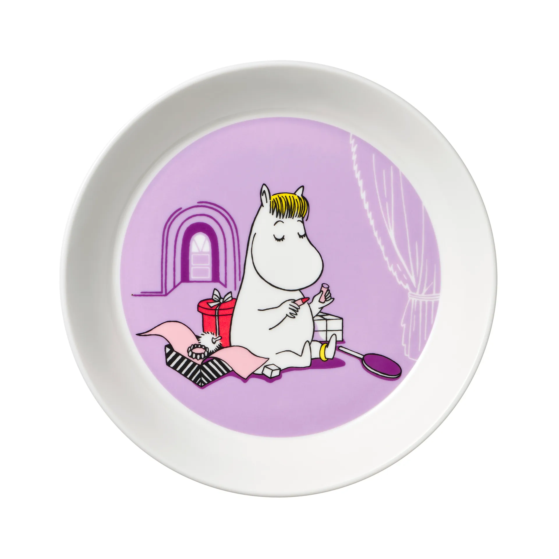 Snorkmaiden 紫色姆明盘子, 紫色 Moomin Arabia