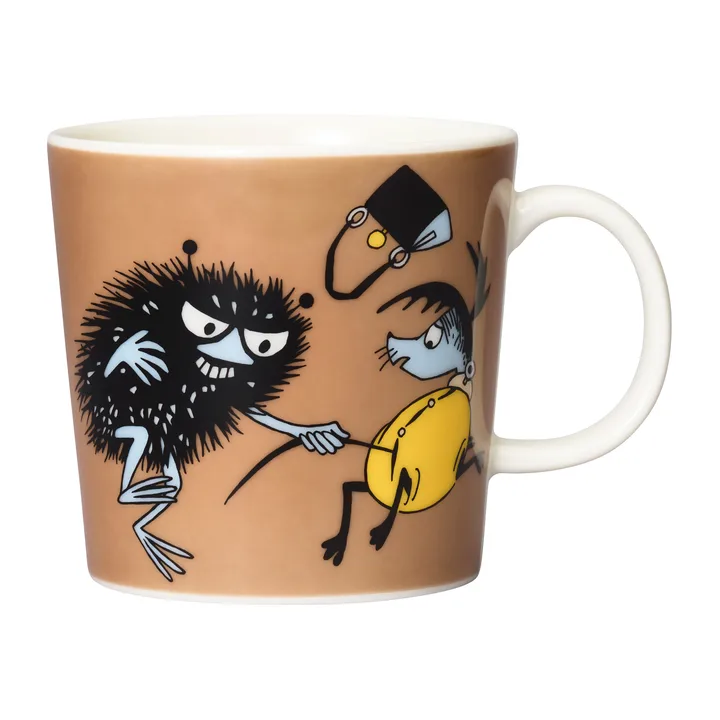 Stinky in action Moomin 马克杯 - 棕色 - Moomin Arabia