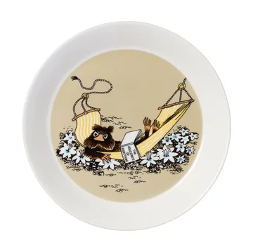 The Muskrat Moomin 餐盘 Ø19cm - 米色 - Moomin Arabia