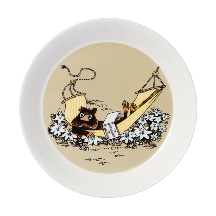 The Muskrat Moomin 餐盘 Ø19cm - 米色 - Moomin Arabia