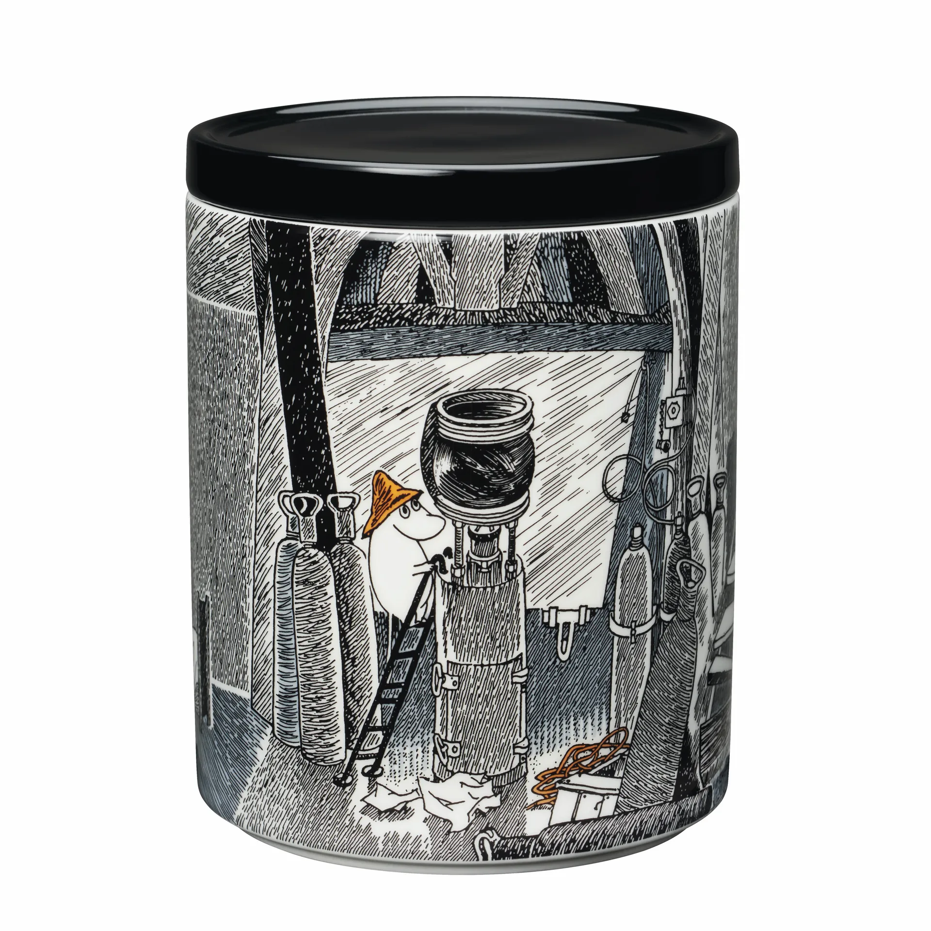 True to it's origins Moomin 姆明罐子/密封罐, 1.2 l Moomin Arabia