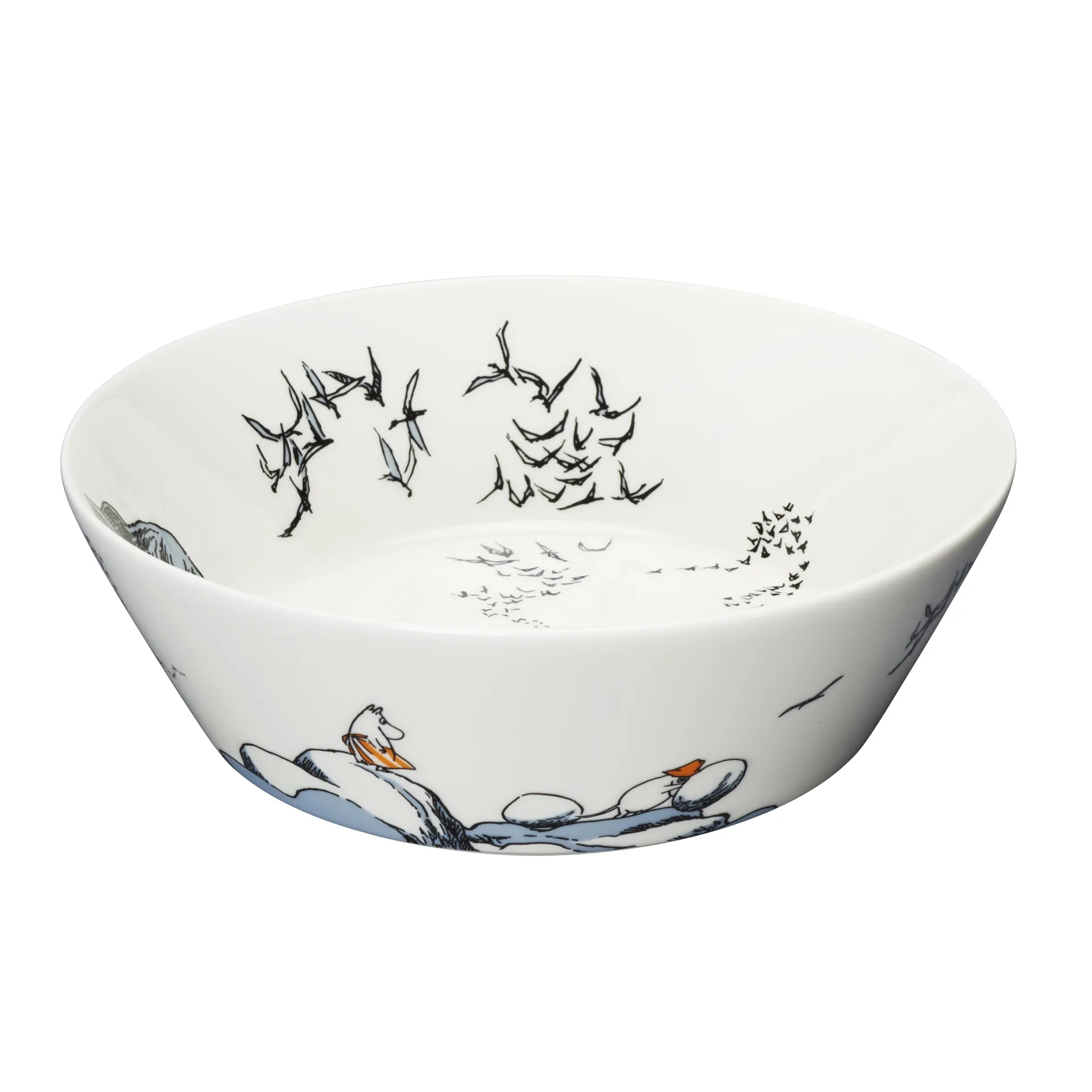 True to it's origins Moomin餐用碗, 23cm Moomin Arabia