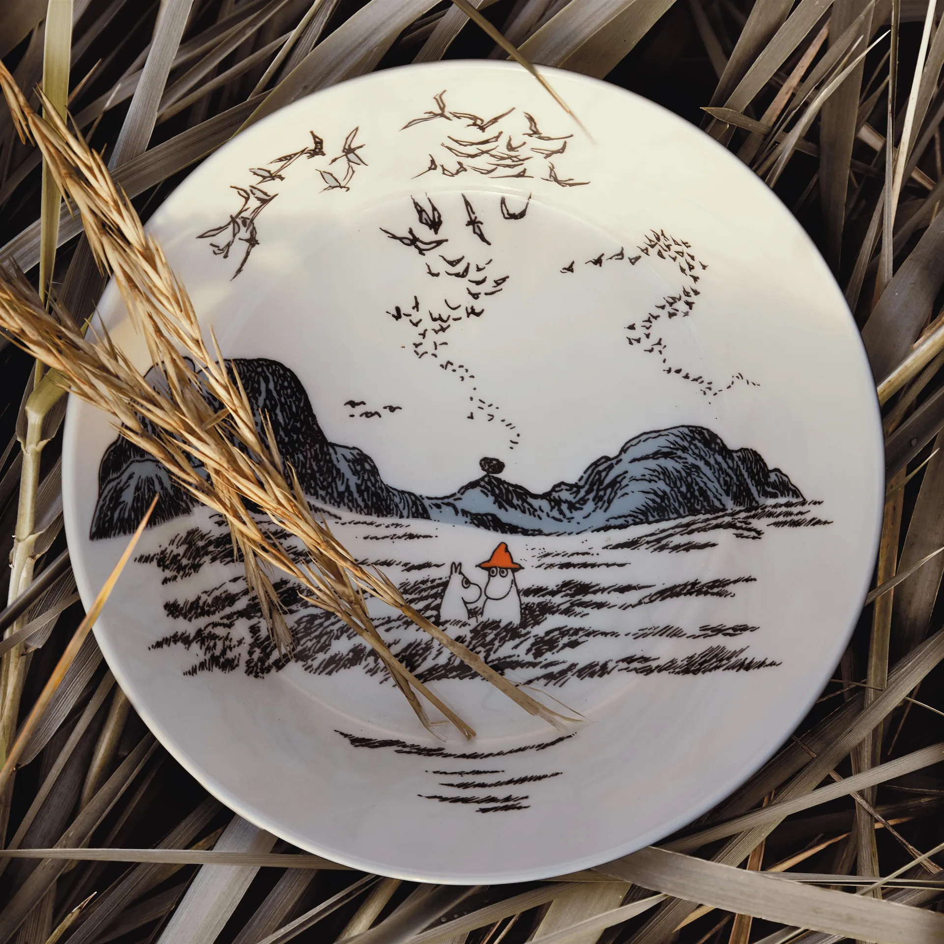 True to it's origins Moomin餐用碗, 23cm Moomin Arabia