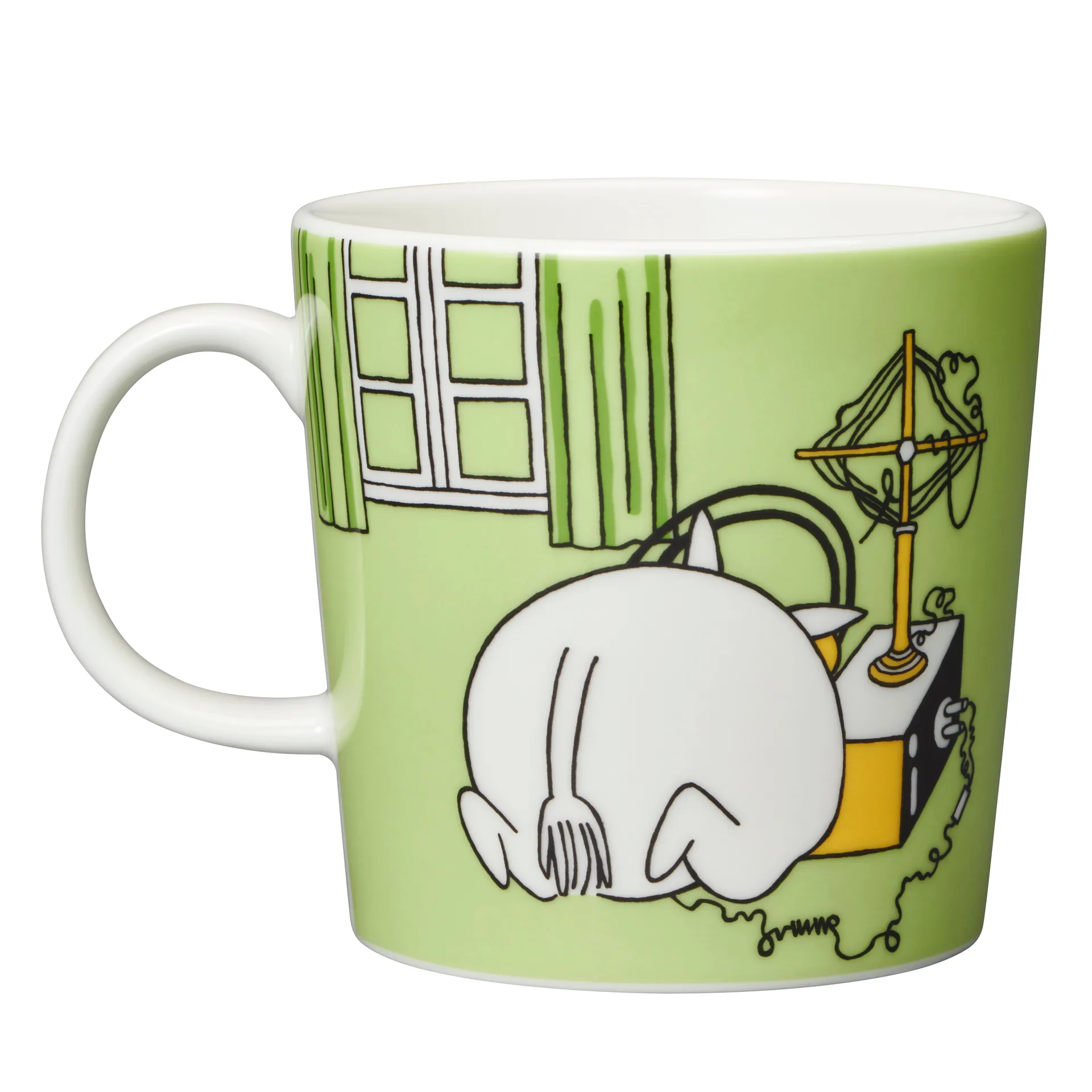 噜噜米噜噜米爸爸马克杯, 草绿色 Moomin Arabia