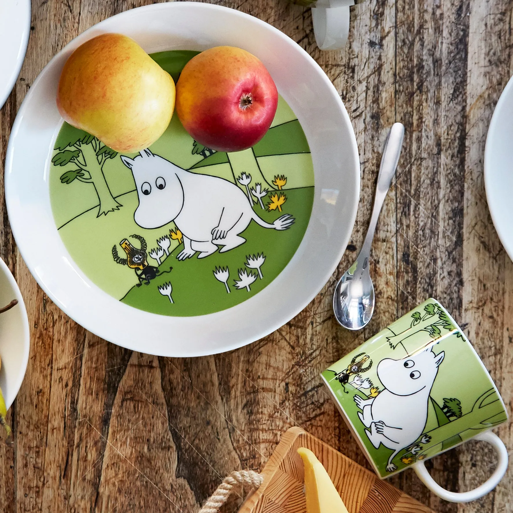 噜噜米噜噜米爸爸马克杯, 草绿色 Moomin Arabia