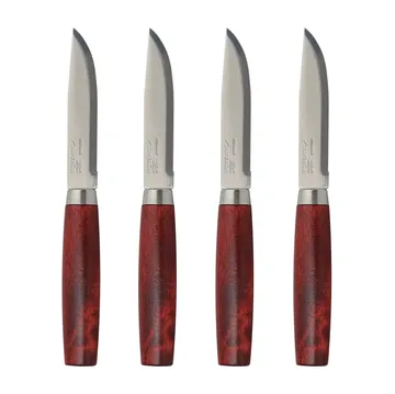 Morakniv Classic 餐刀 4把装 - 红色 - Morakniv