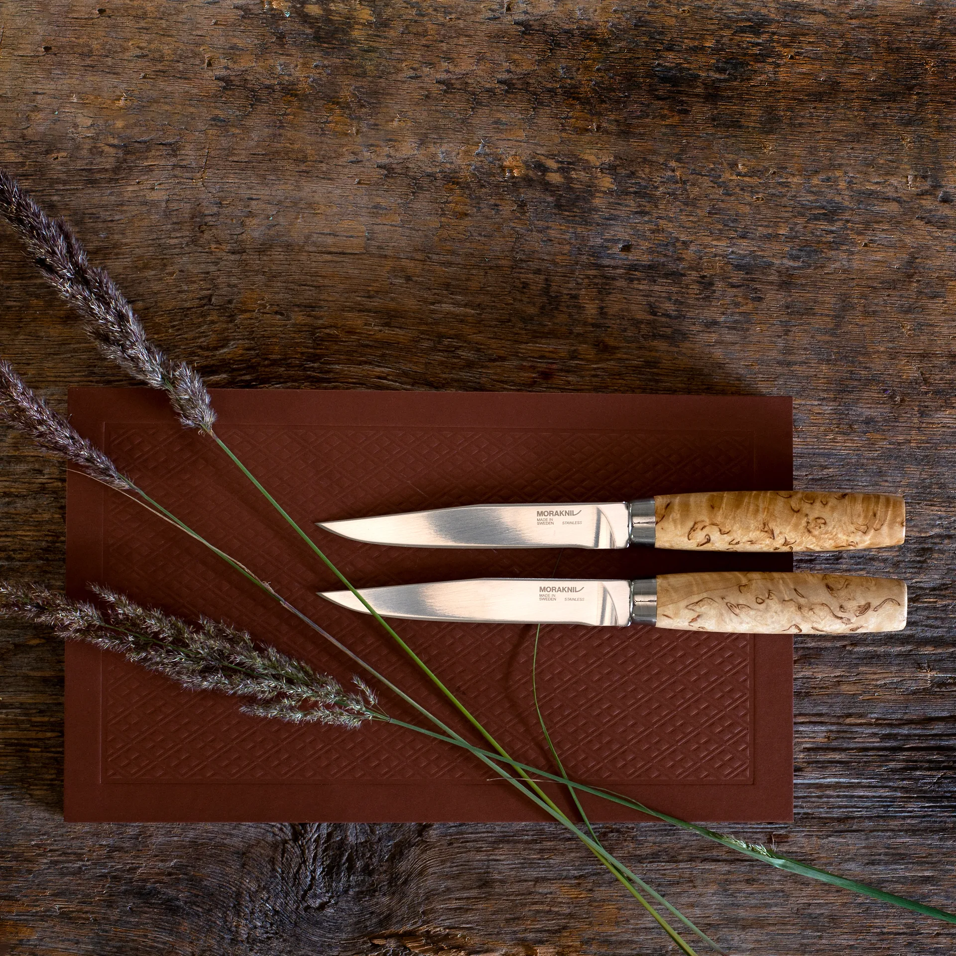 Morakniv Masur 餐刀 2把装, 自然色 Morakniv
