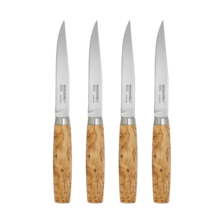 Morakniv Masur 牛排刀 四支装 - 自然色 - Morakniv