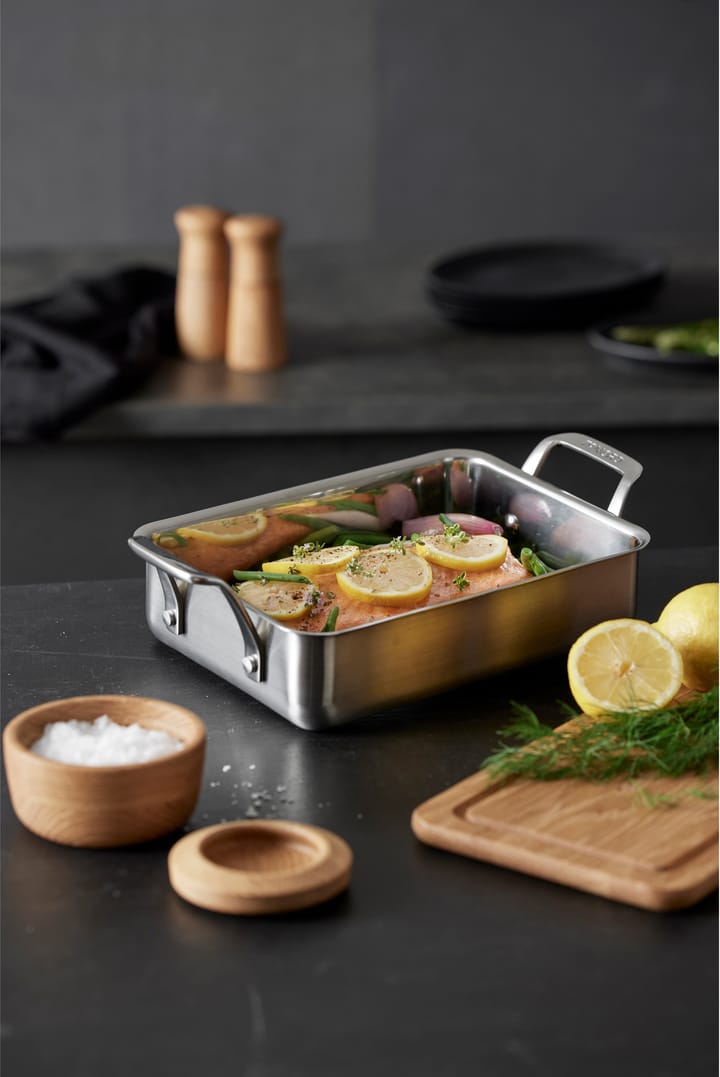 79NORD oven pan with grid 40x25x10 cm, 不锈钢 Morsø