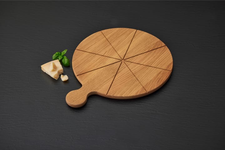 Foresta pizza 切菜板/砧板 with grooves, 自然木色 Morsø