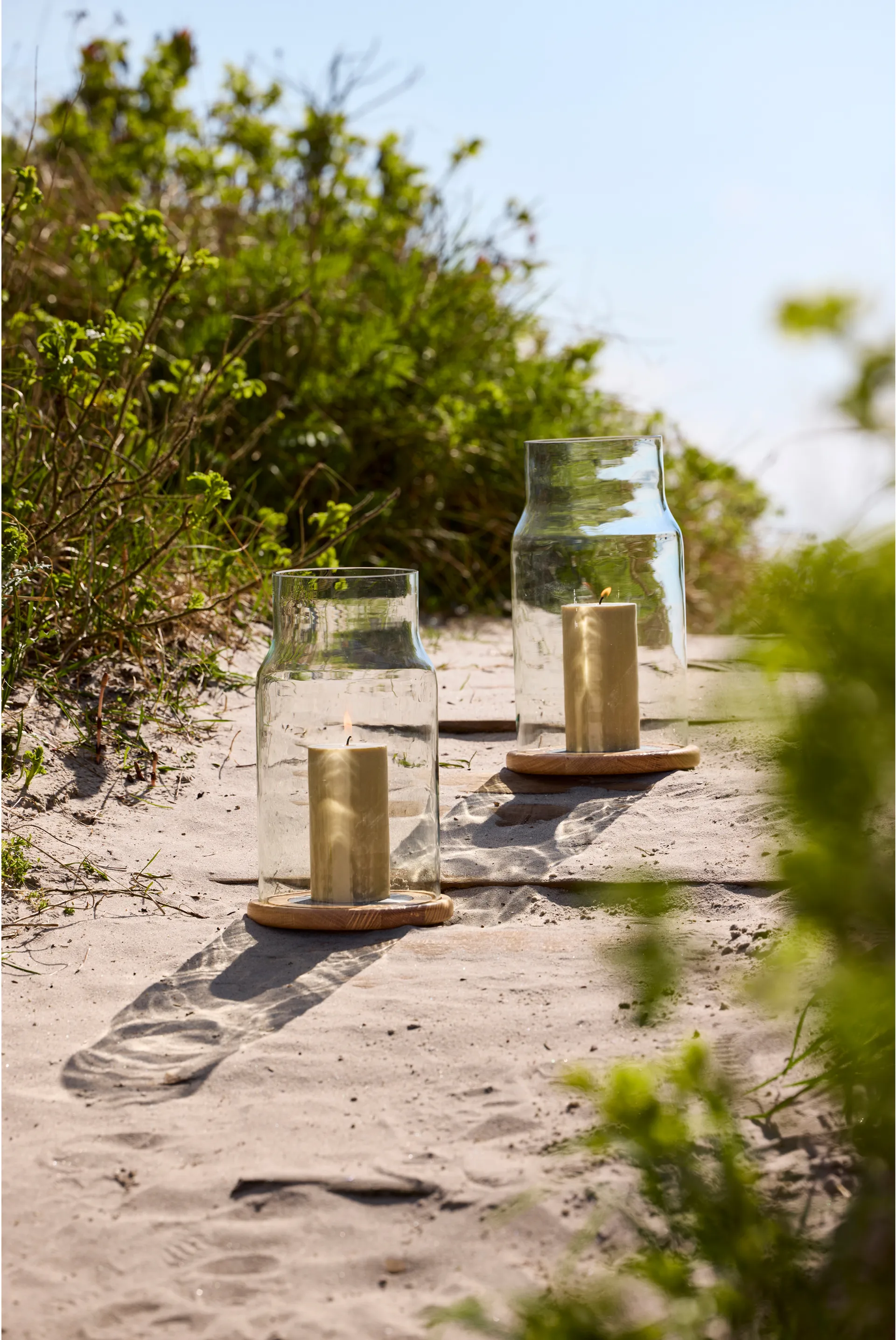 Foresta rustic 烛台 20x34 cm, 自然木色 Morsø