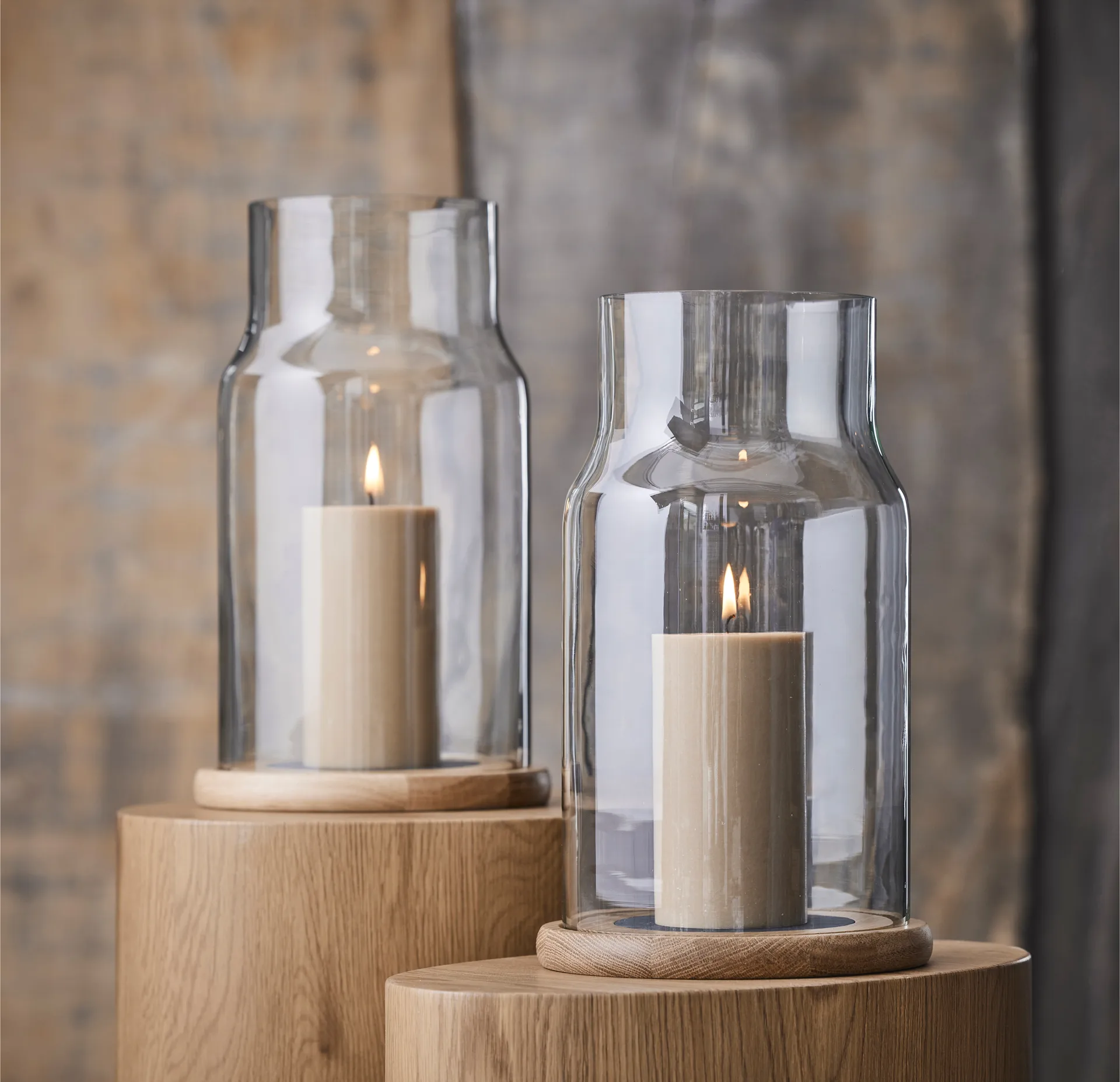 Foresta rustic 烛台 20x34 cm, 自然木色 Morsø