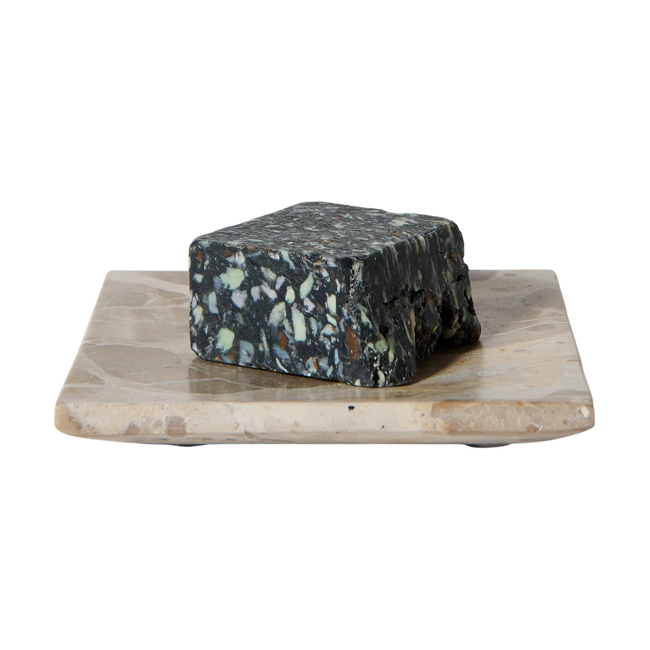 白色装饰托盘, 贝壳色_12x12cm MUUBS