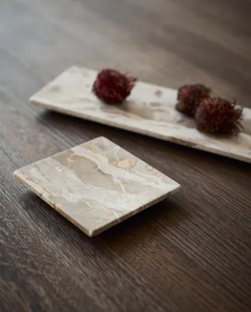 白色装饰托盘 - 贝壳色_30x12cm - MUUBS