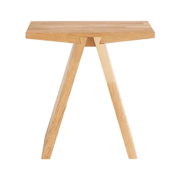 Angle stool 45 cm 凳子 - oiled oak - MUUBS