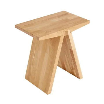 Angle stool 45 cm 凳子 - oiled oak - MUUBS