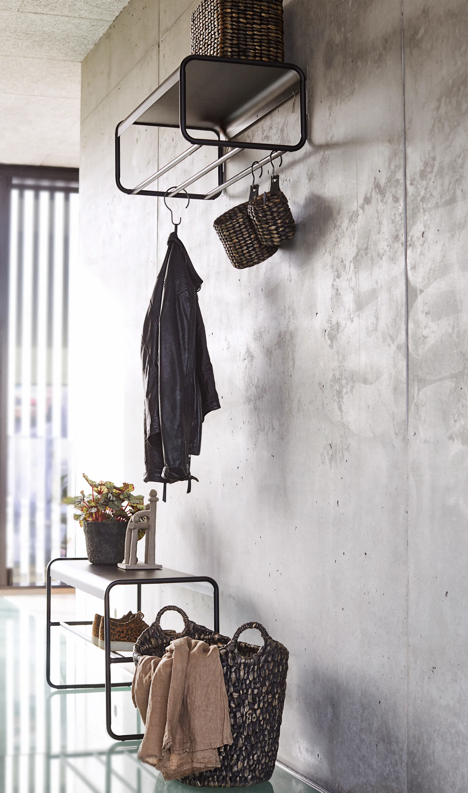 Copenhagen bench, 黑色 MUUBS