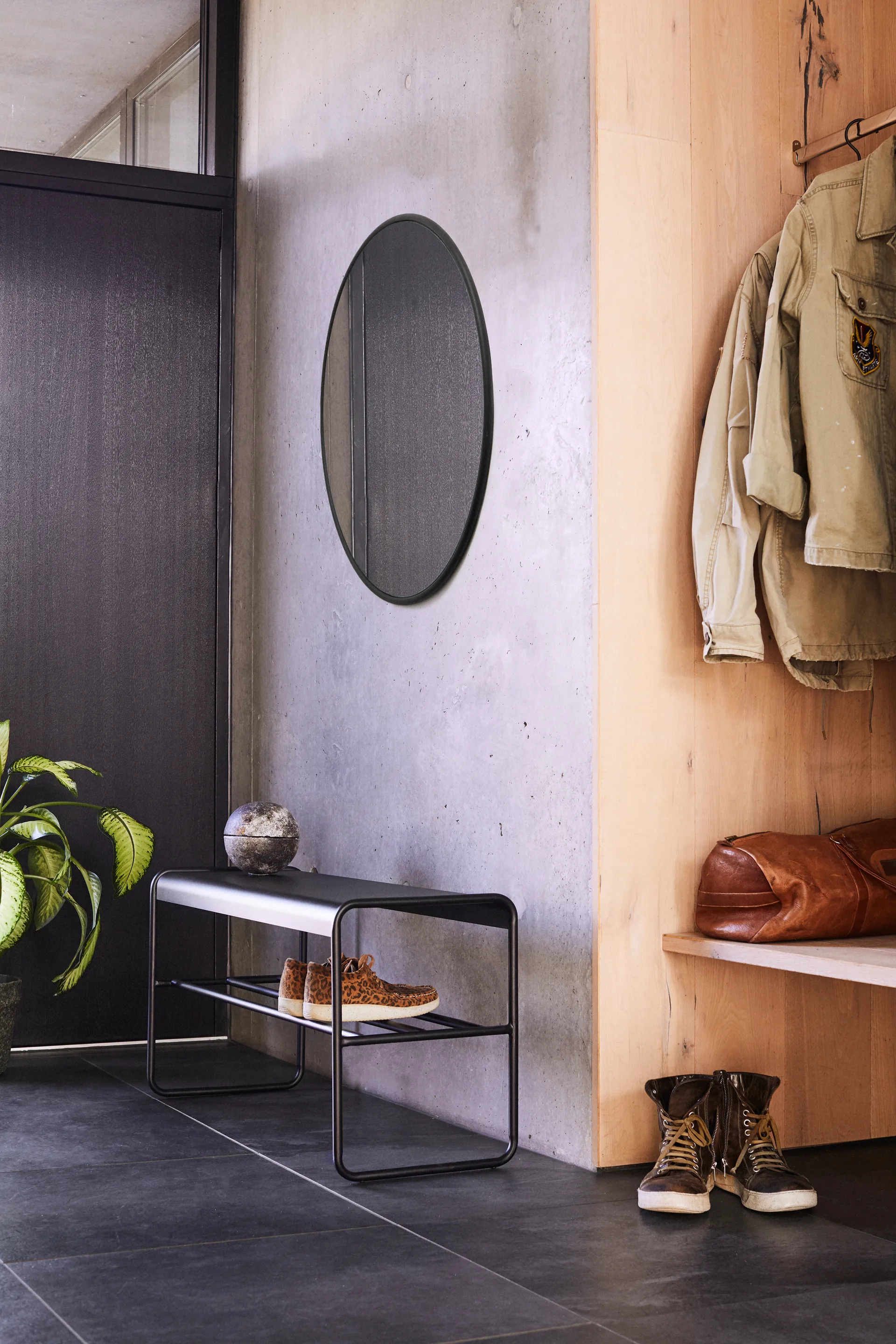 Copenhagen bench, 黑色 MUUBS