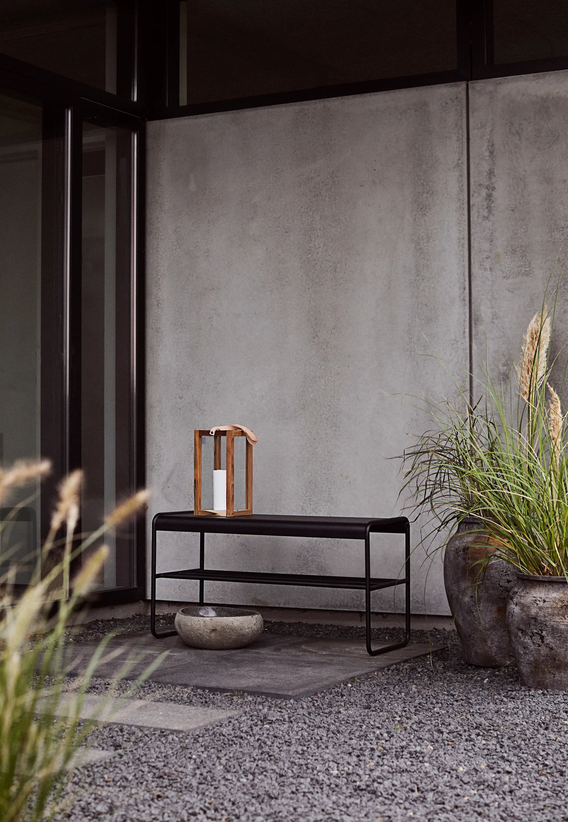 Copenhagen bench, 黑色 MUUBS