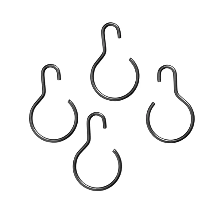 Copenhagen挂钩S号4只装 - 灰色 - MUUBS