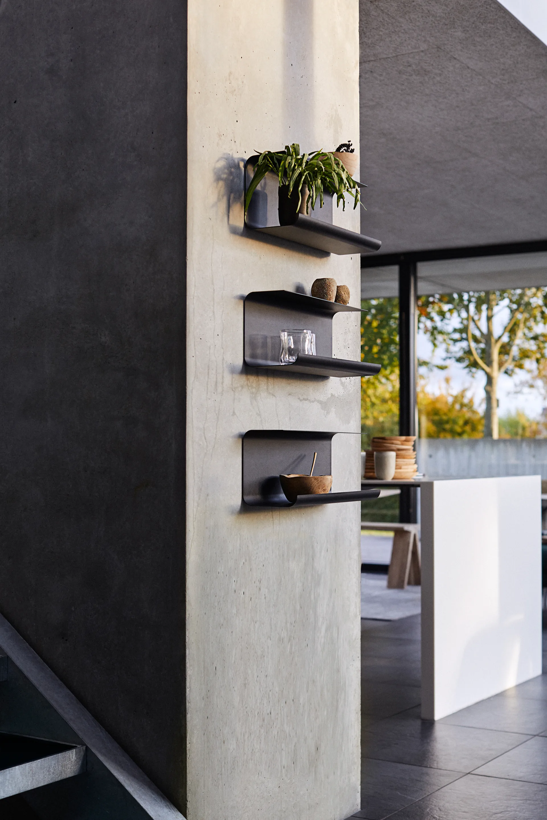 Dublin shelf 45 cm, 黑色 MUUBS