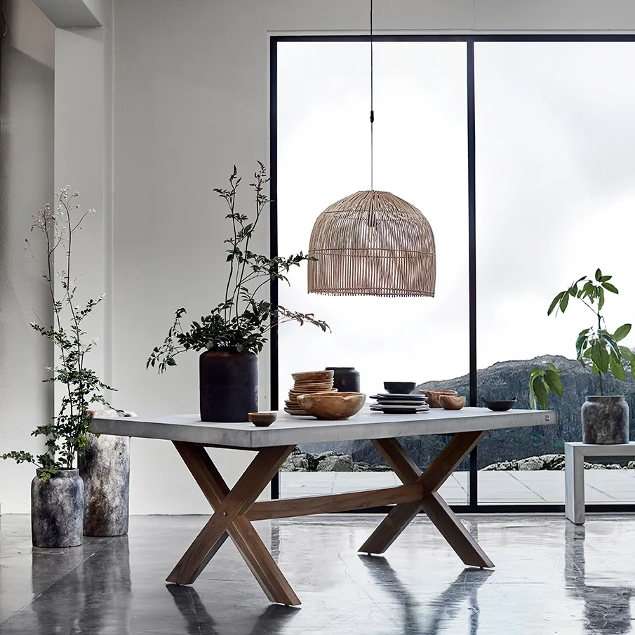 Echo 花盆  28 cm, Rust-灰色 MUUBS