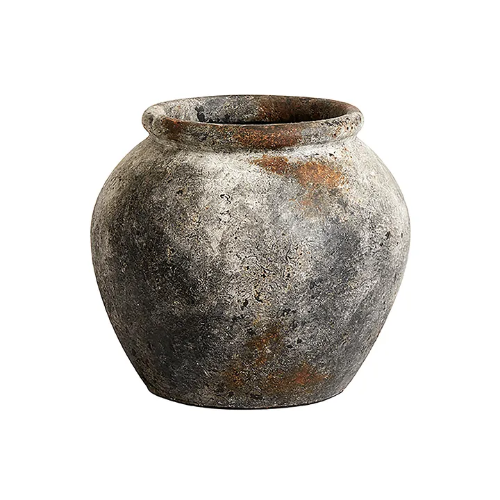 Echo 花盆 直径30cm 高25cm - 铁锈灰 - MUUBS