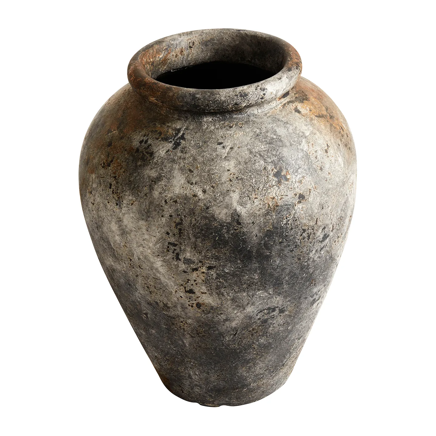 Echo 花盆 高50cm 直径37cm, 铁锈灰 MUUBS