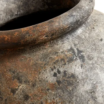 Echo 花盆 高50cm 直径37cm - 铁锈灰 - MUUBS