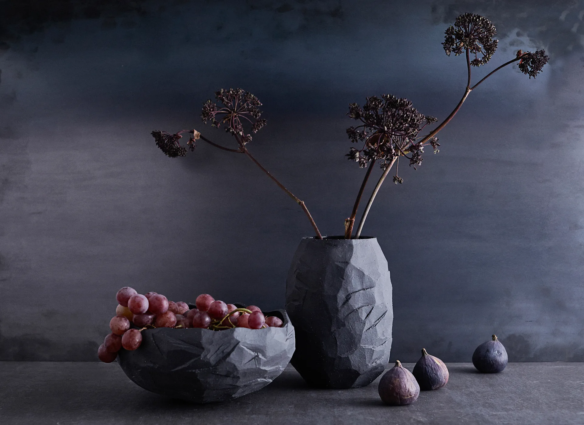 Kuri 花瓶 21 cm, Stone MUUBS