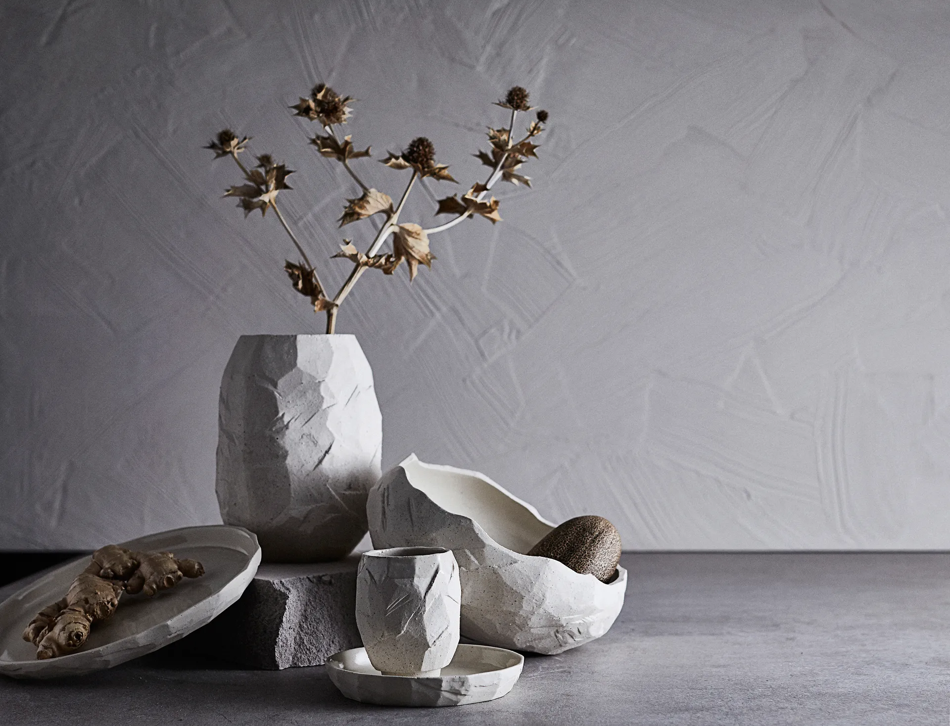 Kuri 晚餐盘 Ø26 cm, 沙色 MUUBS