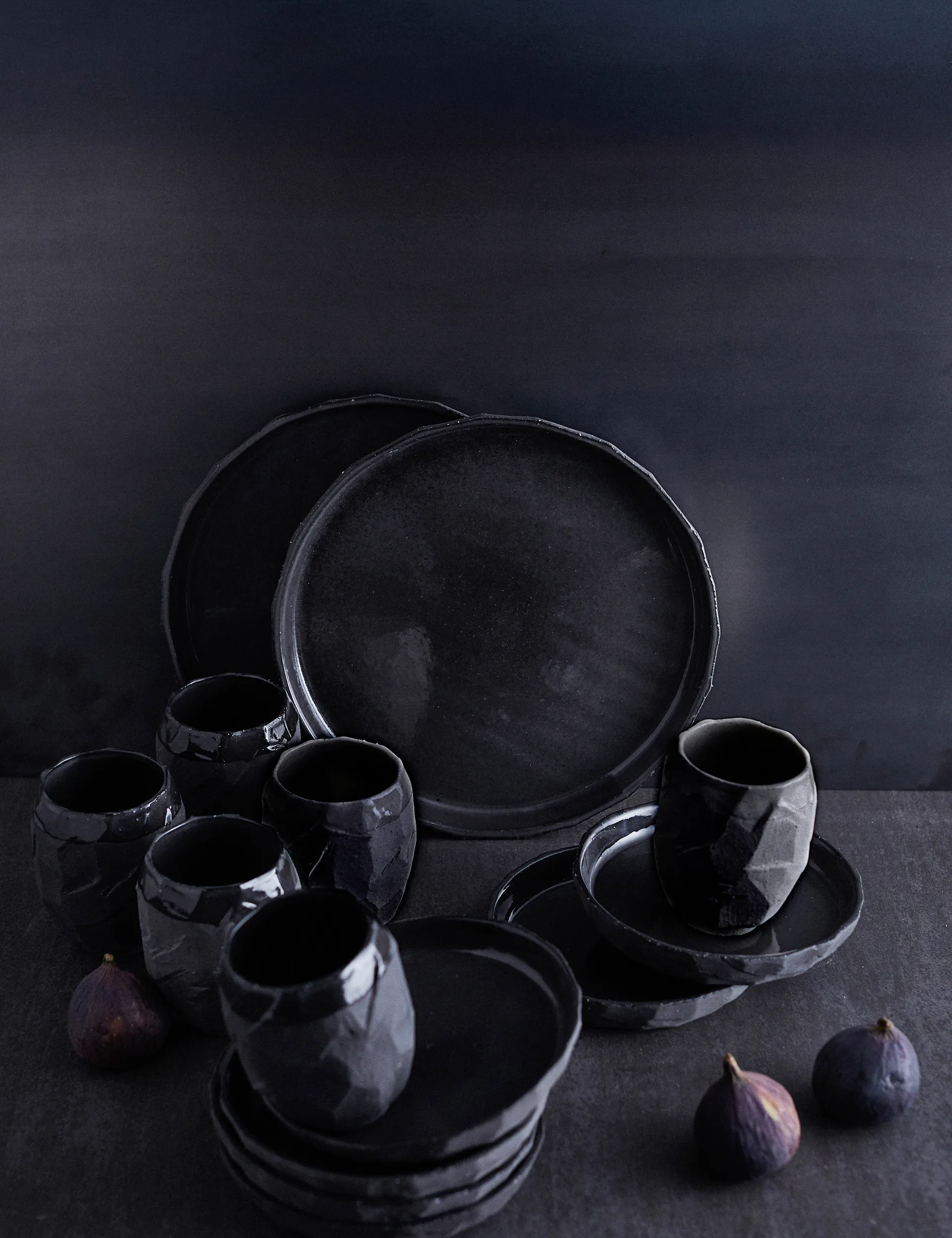 Kuri 餐盘 Ø26cm, 石材色 MUUBS