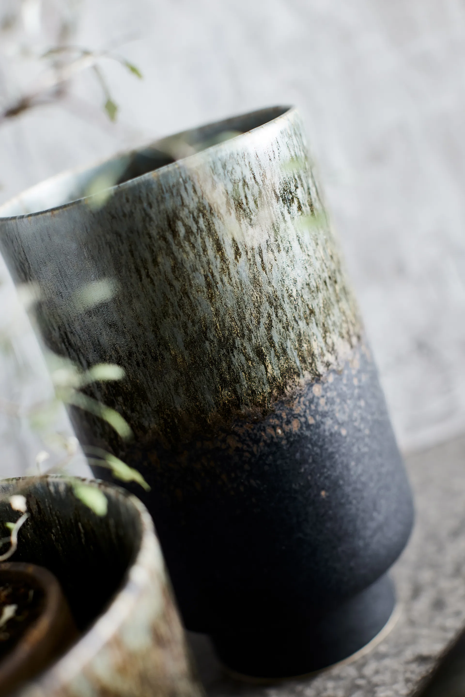 Lago 花瓶 M Ø13x22 cm, 森林绿 MUUBS